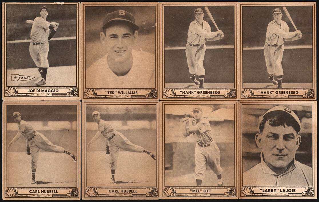 - 1940 Play Ball Collection (198) w/Williams, DiMaggio, and 26 Other Hall of Famers