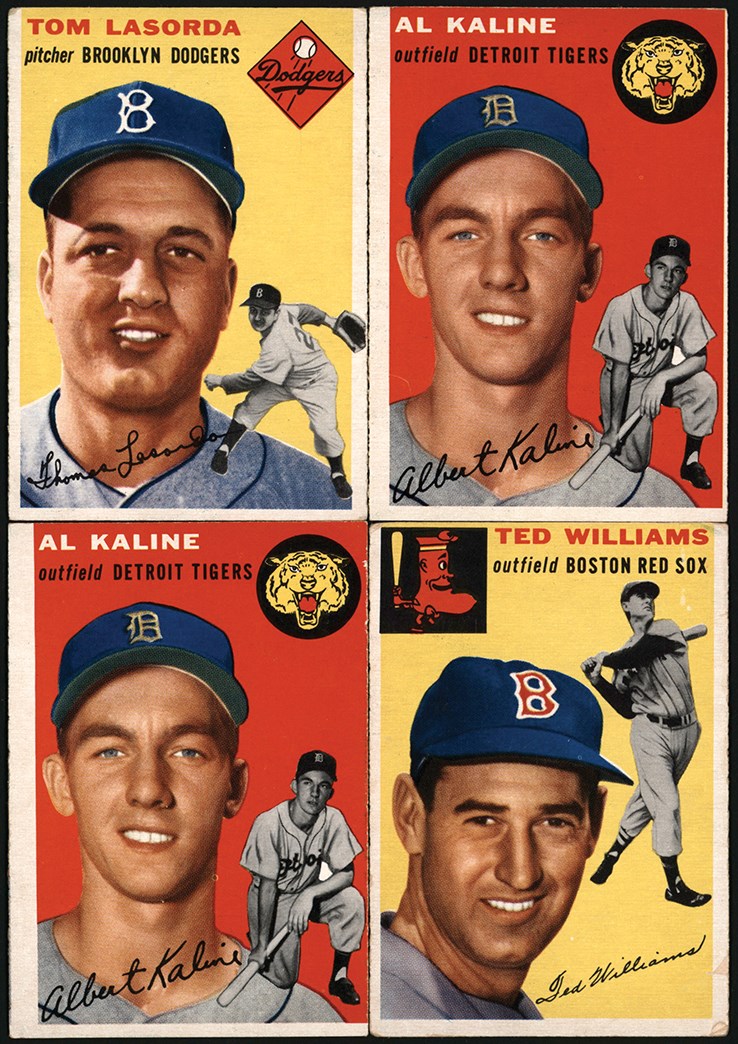 - 1954 Topps Baseball Card Collection (257)