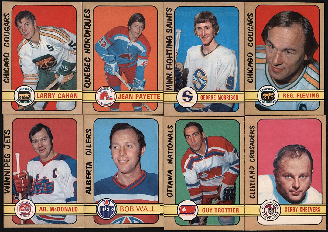 - 1972-1973 OPC Hockey WHA Card Collection (250+)