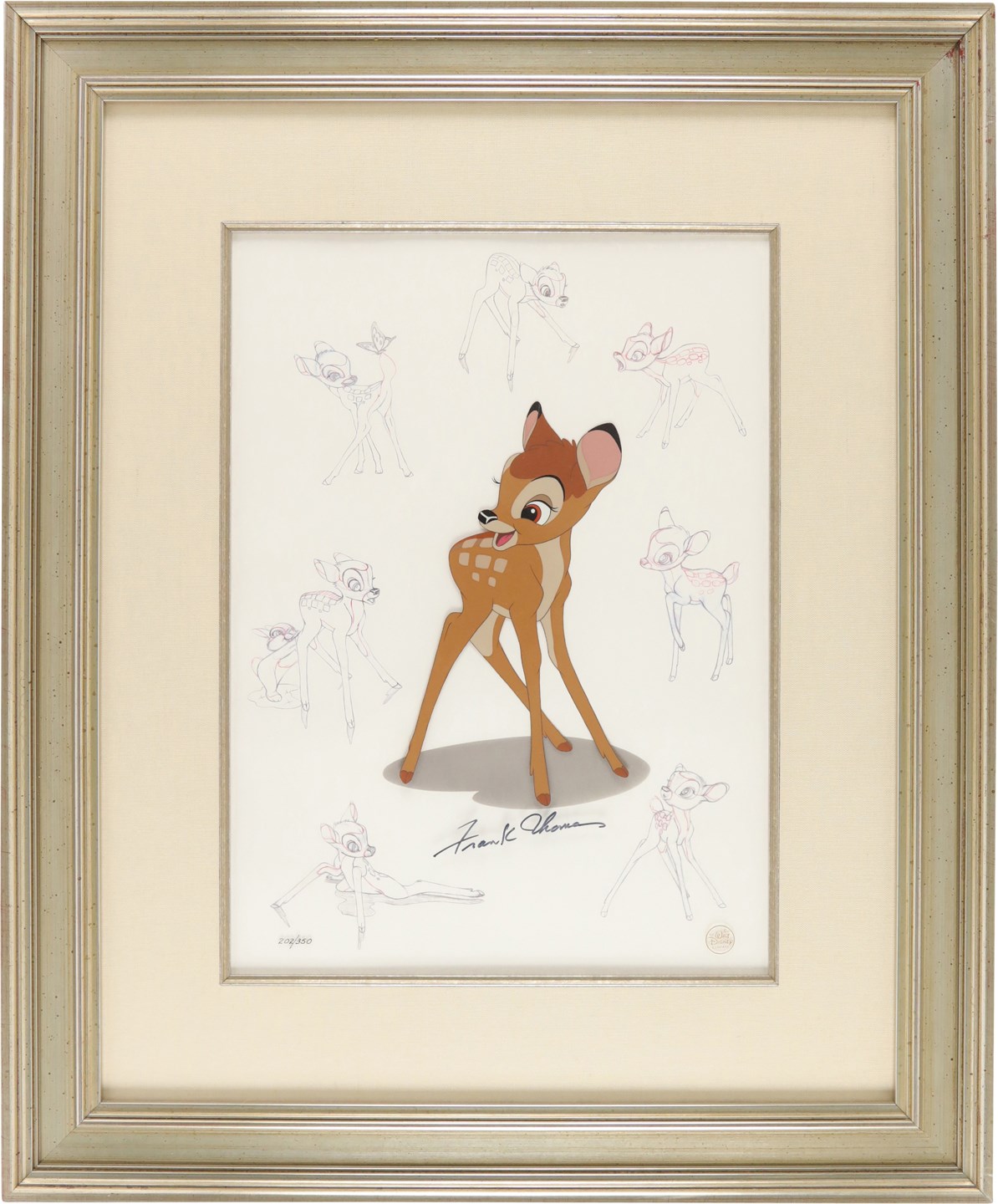 Rock And Pop Culture - Disney Masters Series "Bambi" Animation Cel