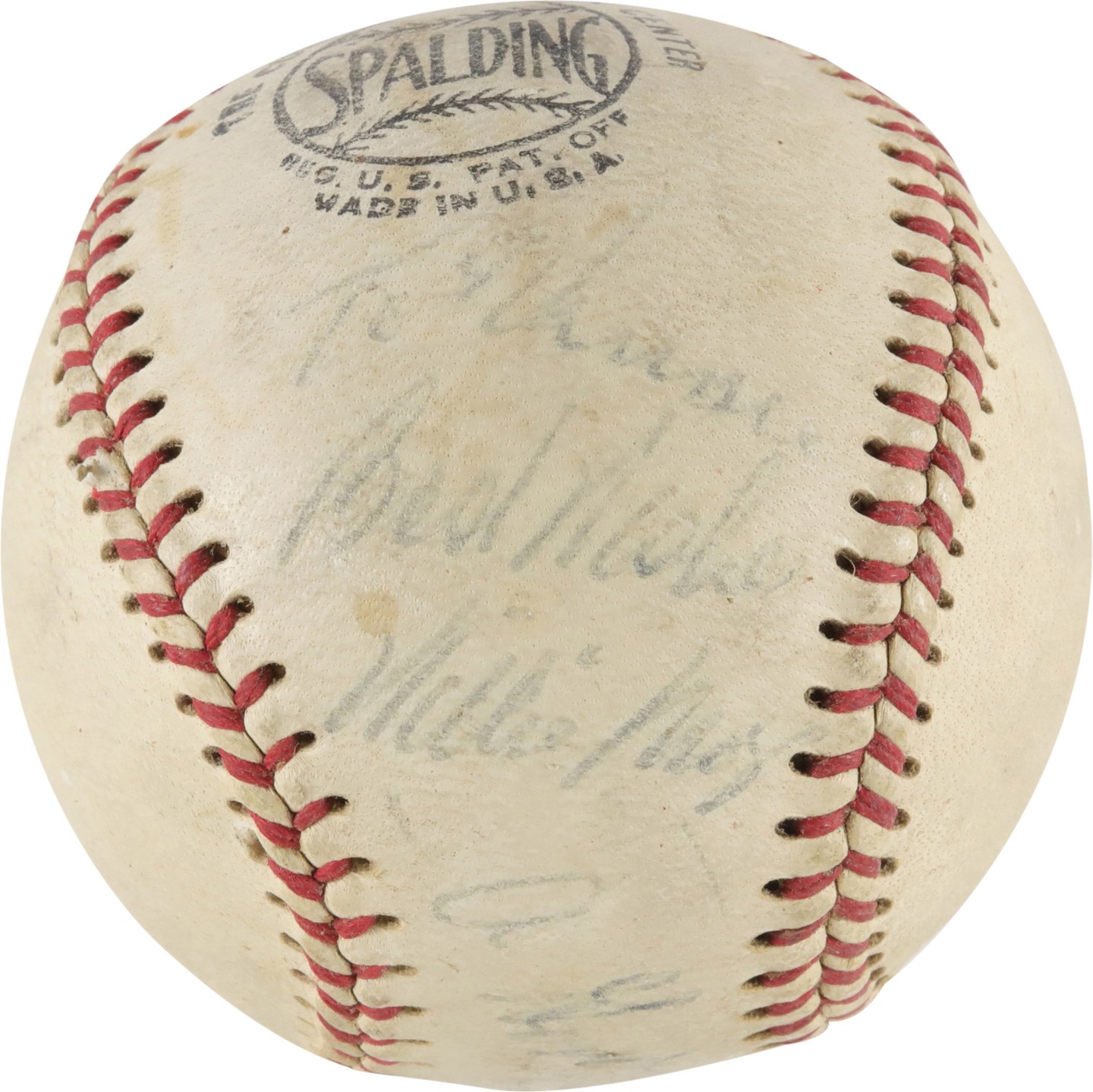 - 1960s Willie Mays Vintage Single-Signed Baseball (PSA)
