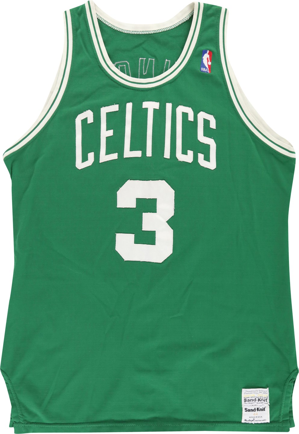 - 1986-87 Dennis Johnson Boston Celtics Game Worn Jersey