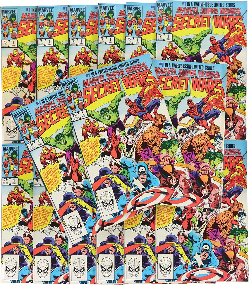 Rock And Pop Culture - 1984 Marvel Super Heroes Secret Wars #1 Mini Hoard (15)