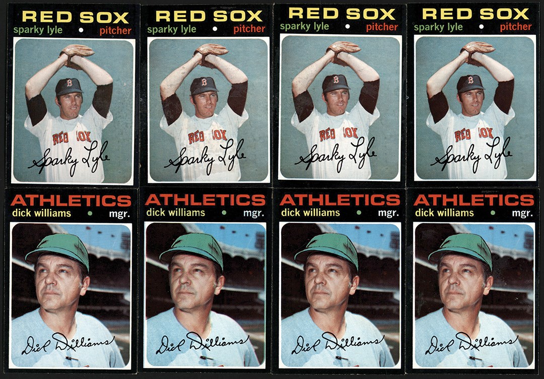 - 1971 Topps Baseball High Number Card Collection (1450+)
