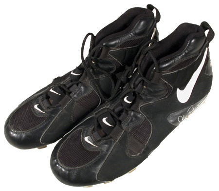 - Late 1990’s Alex Rodriguez Autographed Game Used Cleats