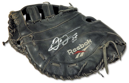 Baseball Equipment - 1990’s Frank Thomas Autographed Game Used Glove