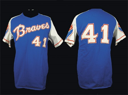 Braves - 1973 Eddie Mathews Game Worn Jersey