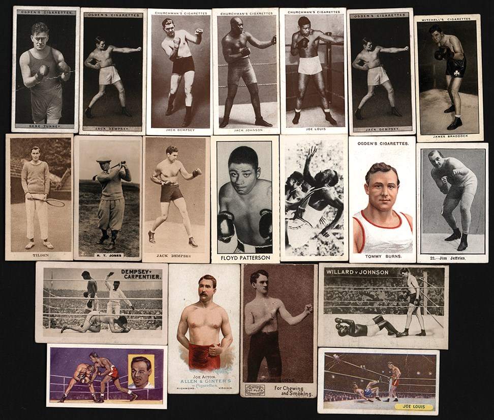 - 1900s-1970s Multi-Sport Card Collection w/Boxing (2,500+)