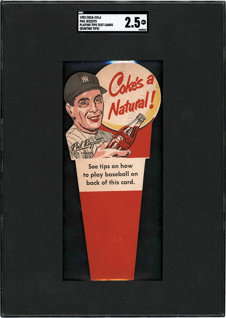 - 1952 Coca-Cola Test Phil Rizzuto SGC GD+ 2.5