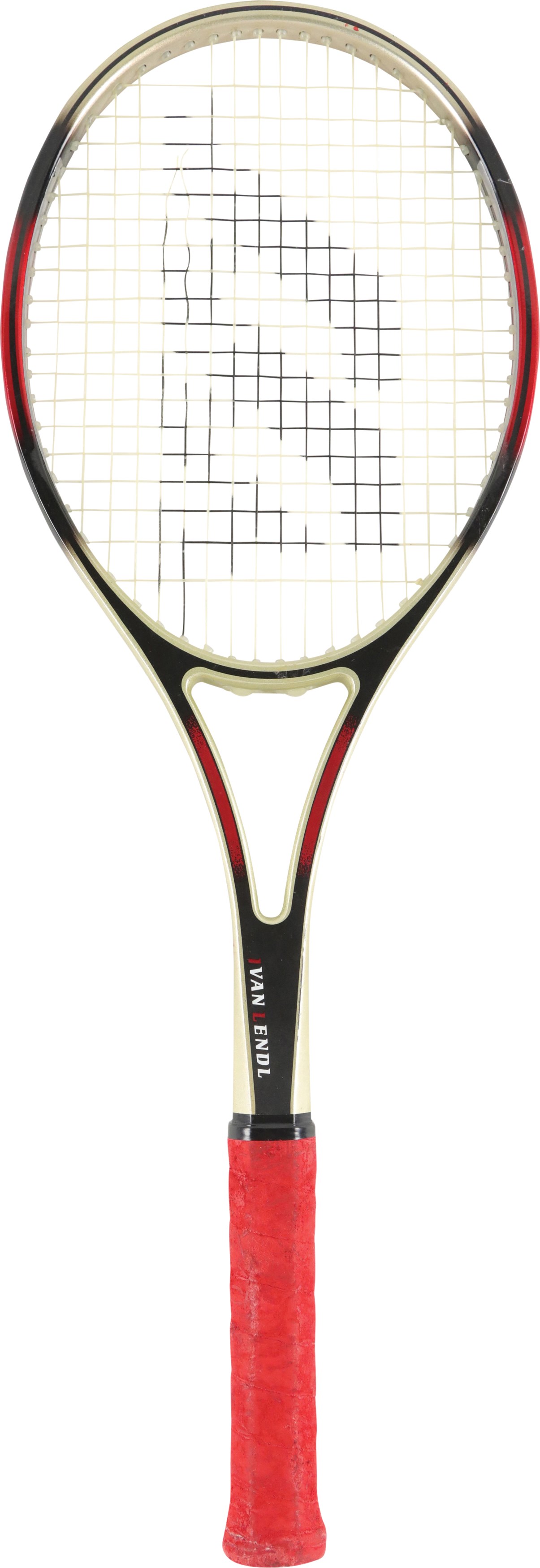 - Ivan Lendl Match Used Tennis Racket