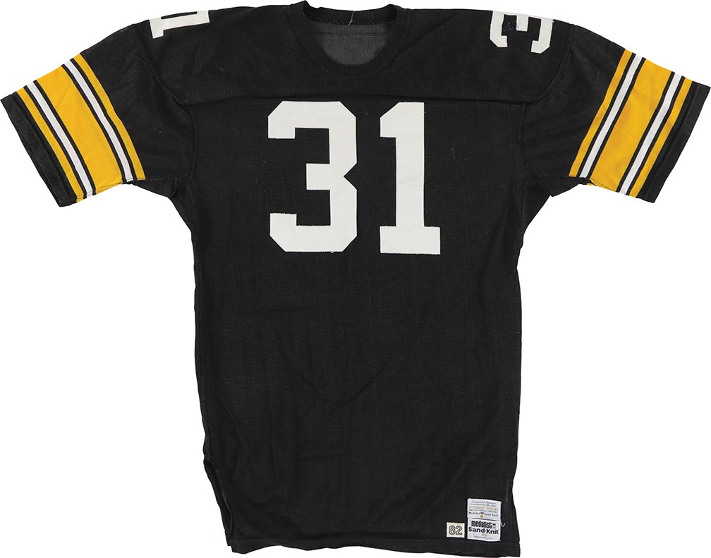 - /19/82 Donnie Shell "Two Interception" Pittsburgh Steelers Game Worn Jersey (Davious Photo-Matched LOA & Steelers COA)