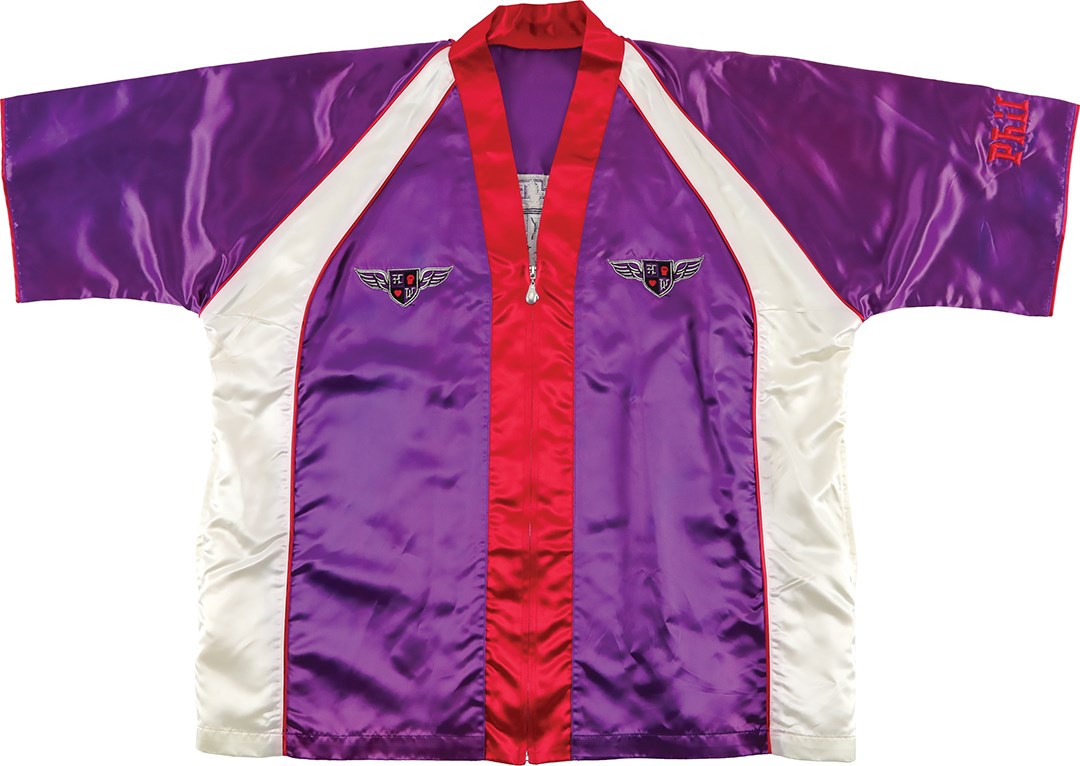 - Evander Holyfield Cornerman's Jacket Used by Lou Duva