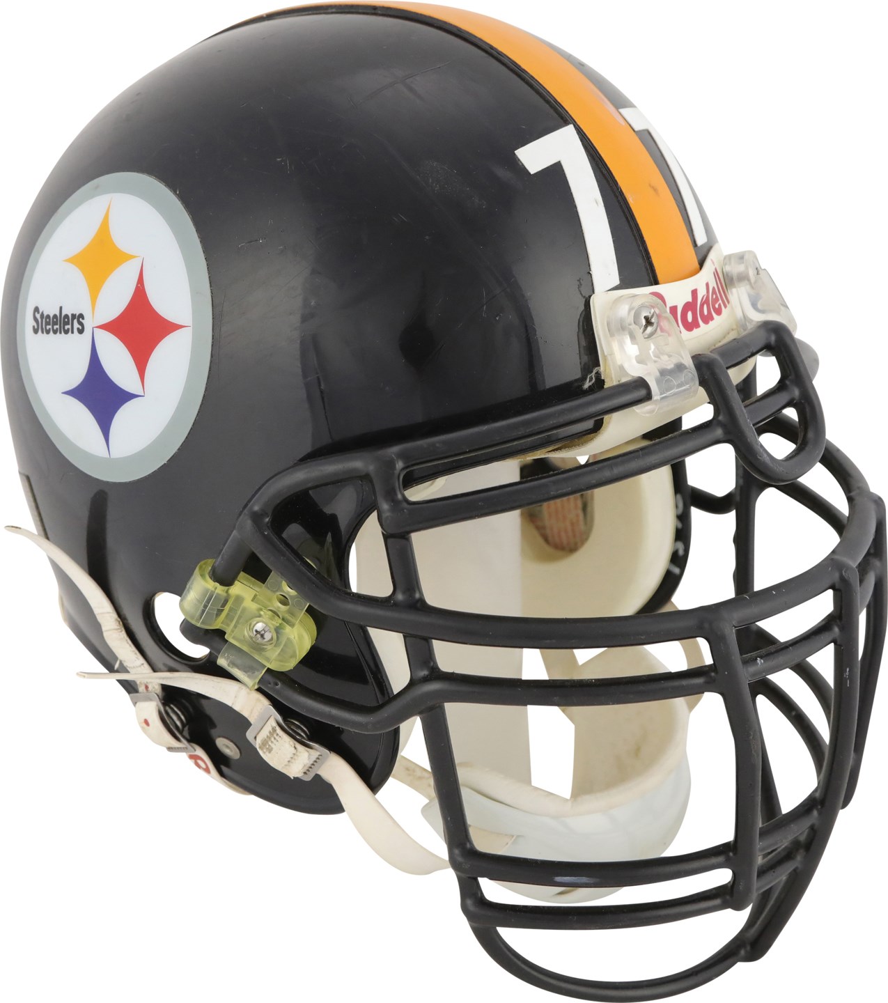 Football - Circa 2002 Marvel Smith Pittsburgh Steelers Game Worn Helmet