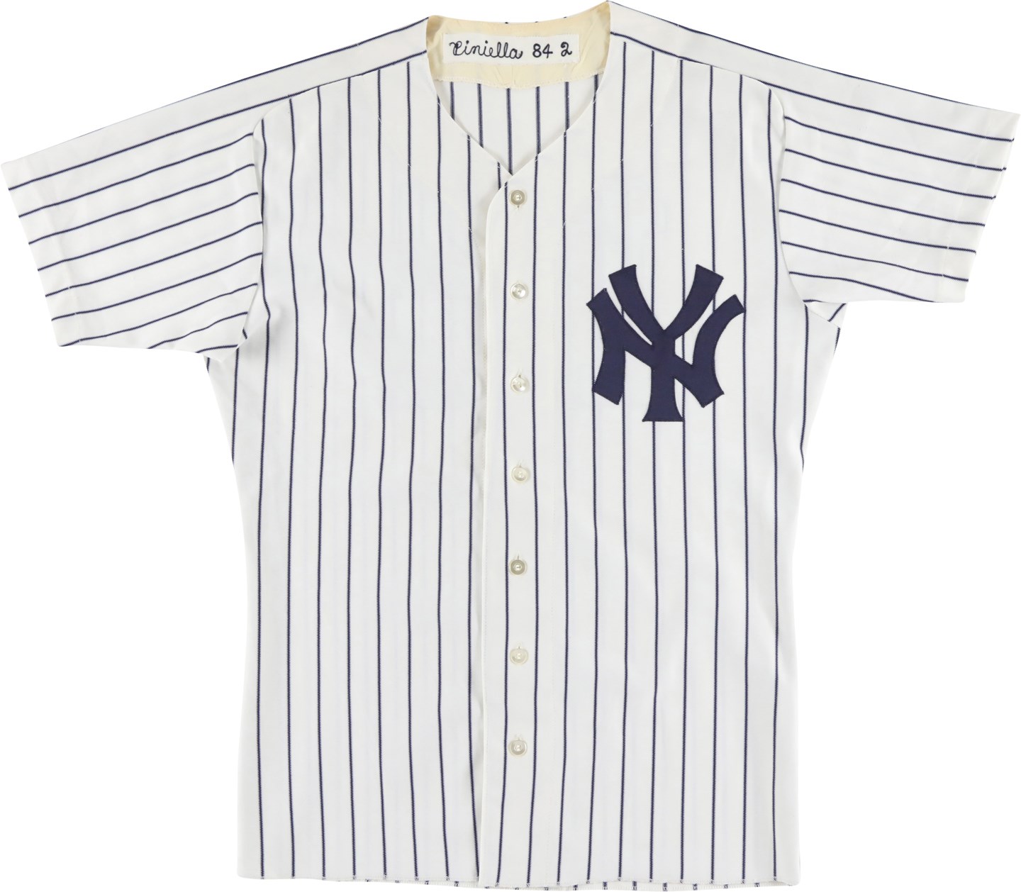 - 1984 Lou Piniella New York Yankees Game Worn Jersey
