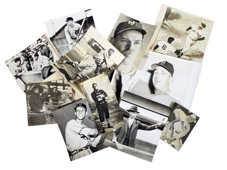 Baseball Photographs - Great Baseball Vintage Photograph and Negative Collection (150+)