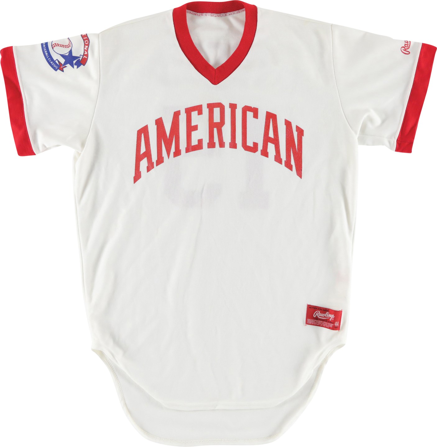 - Circa 1980s Tom Tresh National Old Timers Baseball Classic Game Worn Jersey