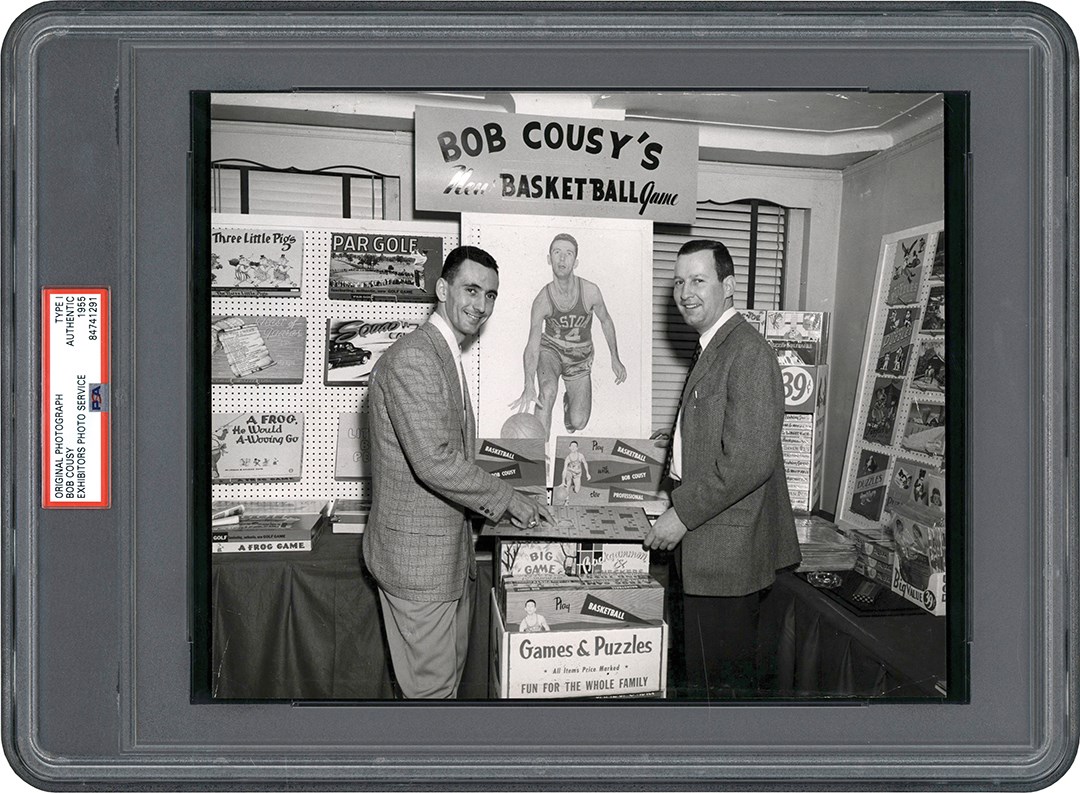 Vintage Sports Photographs - 1955 Bob Cousy Photograph (PSA Type I)