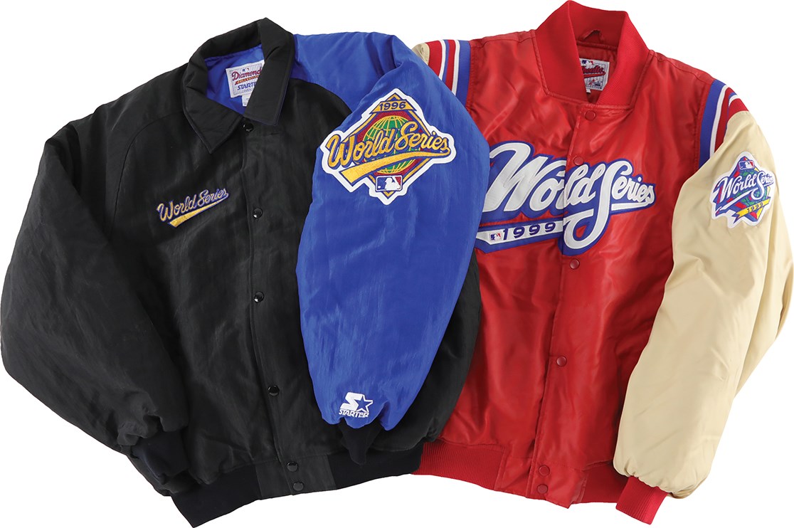- 1996 and 1999 New York Yankees World Series Jackets (Never Used)