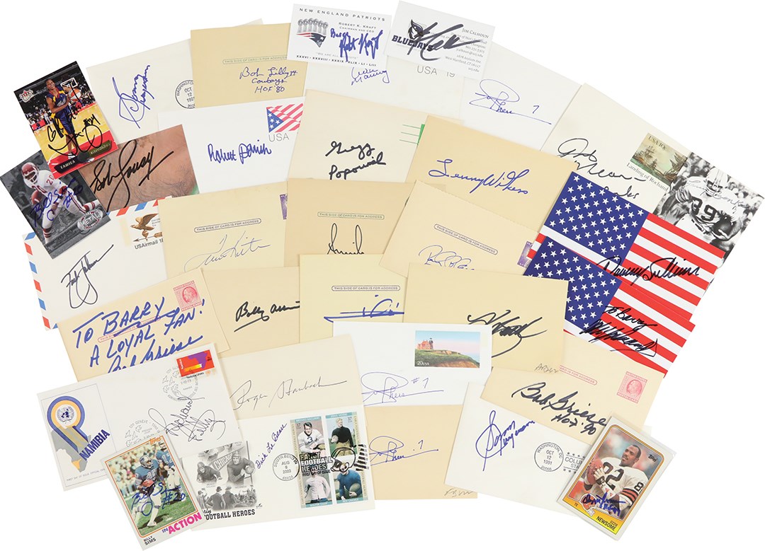 Baseball Autographs - Large Multi-Sport Autograph Collection (800+)