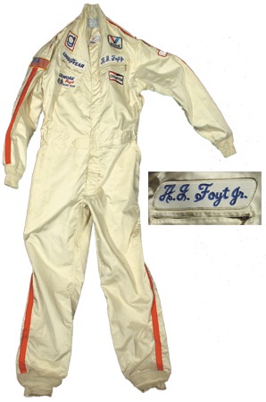 All Sports - A.J. Foyt, Jr. Race Worn Suit