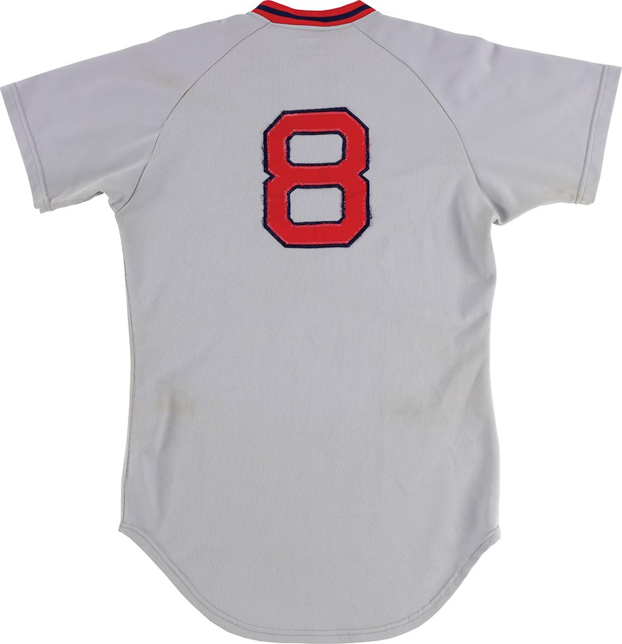 - Circa 1980 Pawtucket Red Sox Game Worn Jersey #8