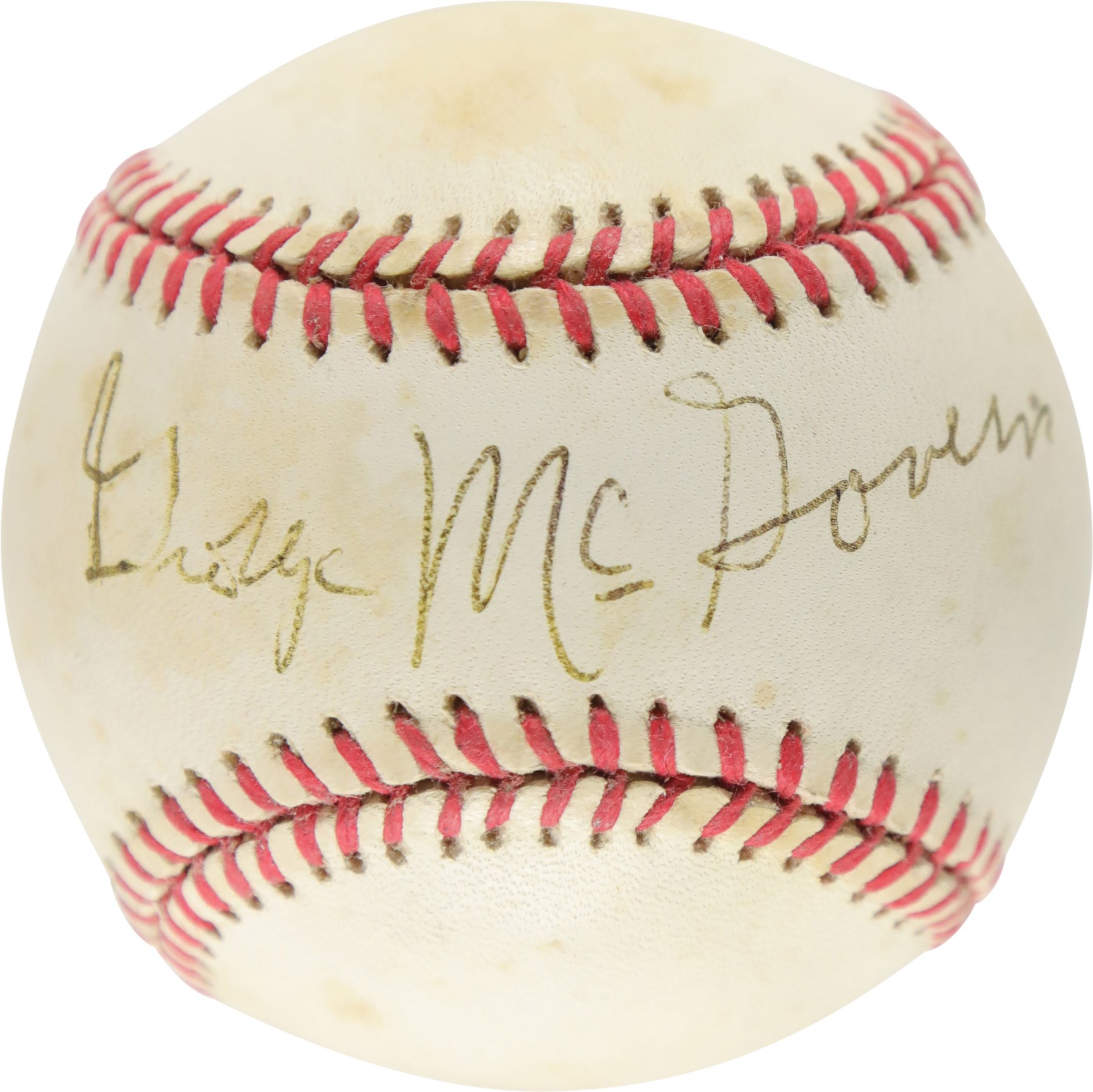 Rock And Pop Culture - George McGovern Single-Signed Baseball (PSA)