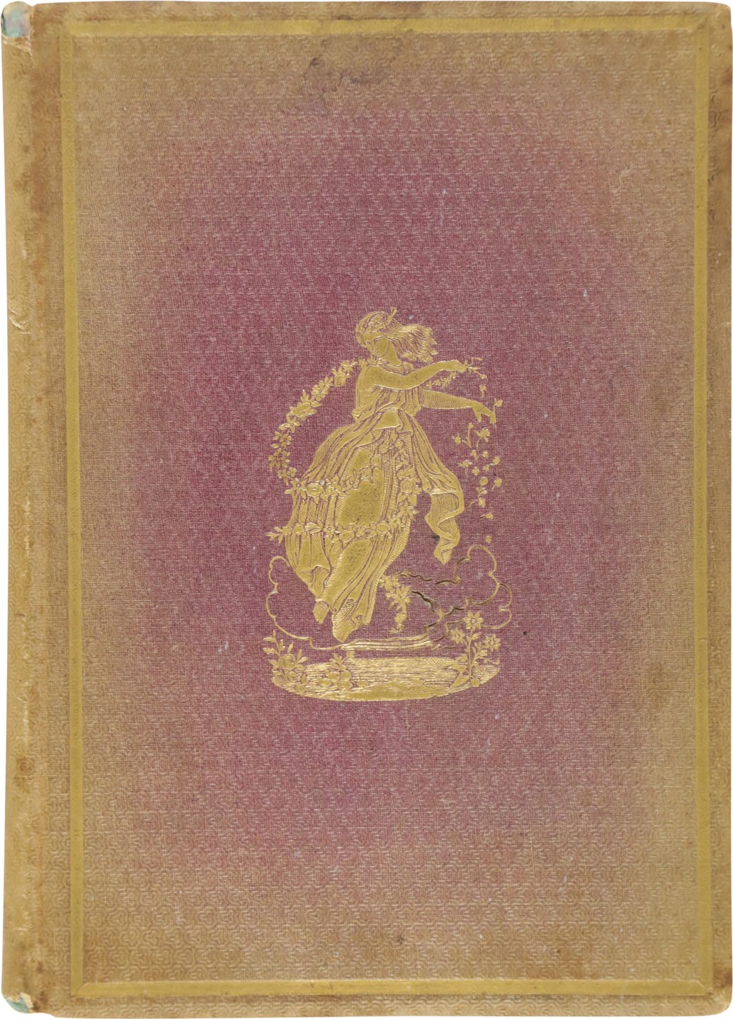 Baseball Memorabilia - 1868 "Fragment" Book of Poetry with Early Baseball Poem