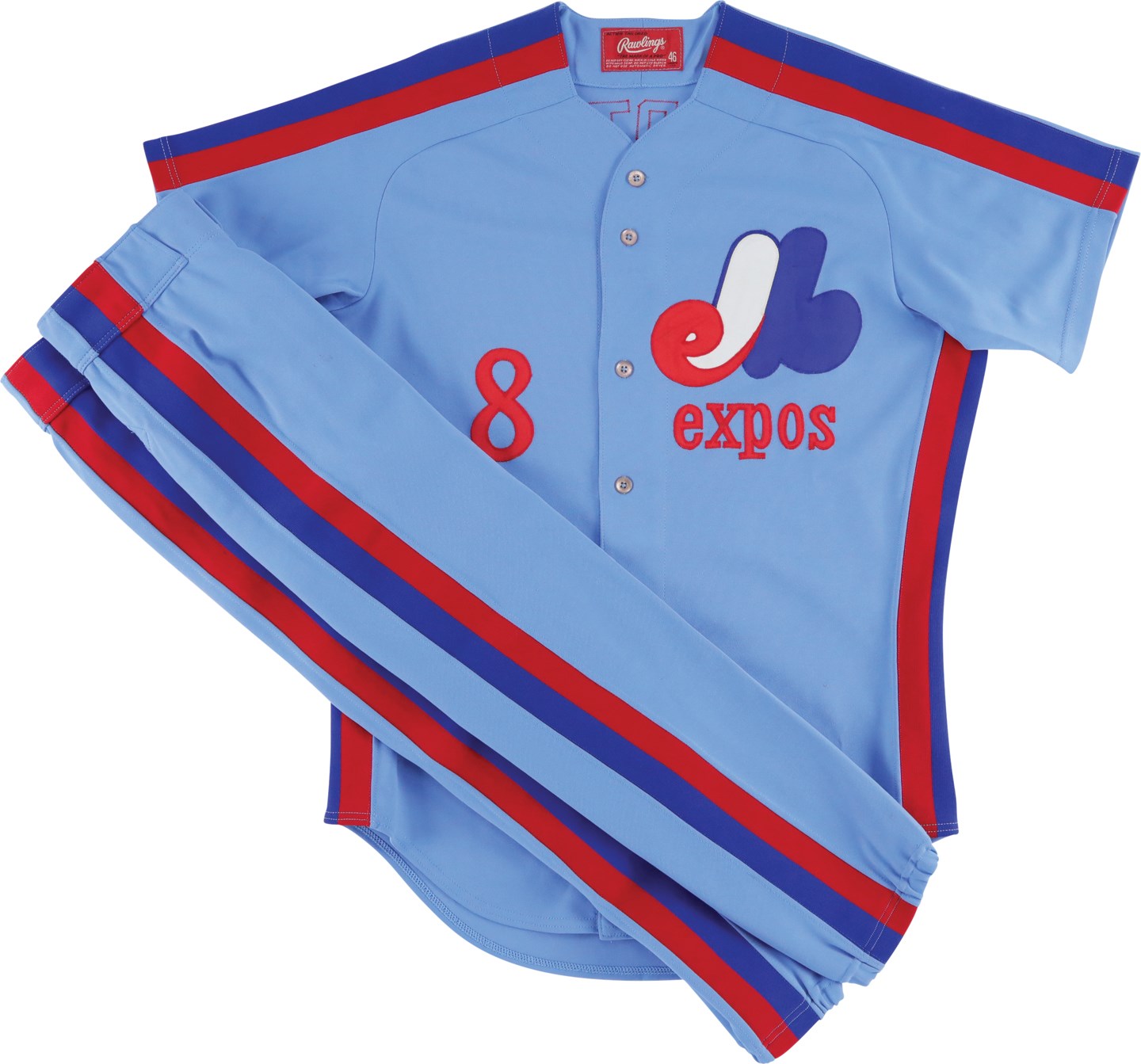 - 1981 Gary Carter Montreal Expos Game Worn Uniform