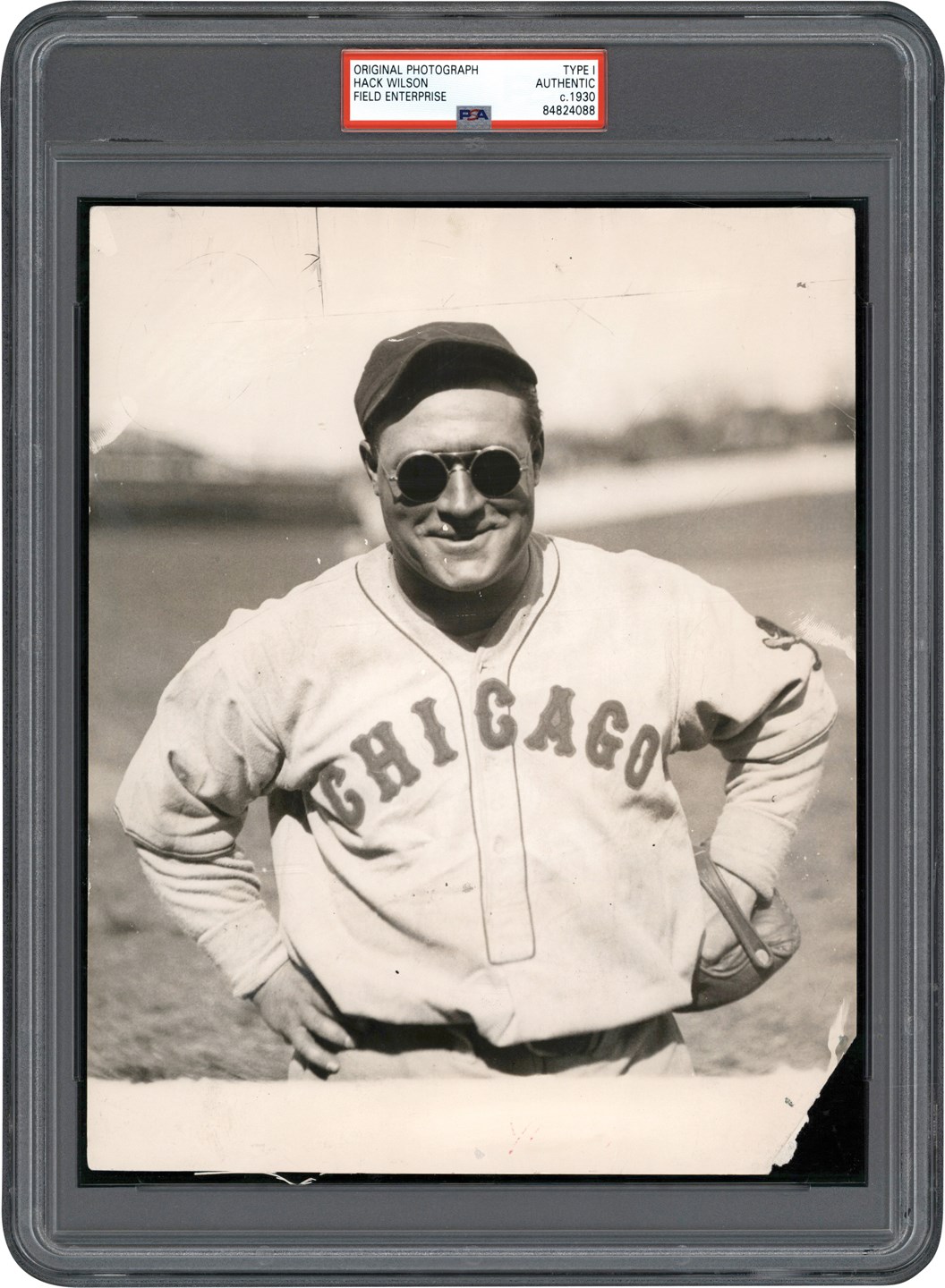 Vintage Sports Photographs - 1930 Hank Wilson Photograph (PSA Type I)