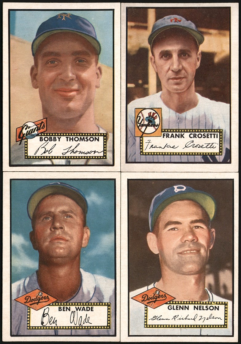 - 1952 Topps High Grade High Number Collection (30) - Newly Discovered Examples