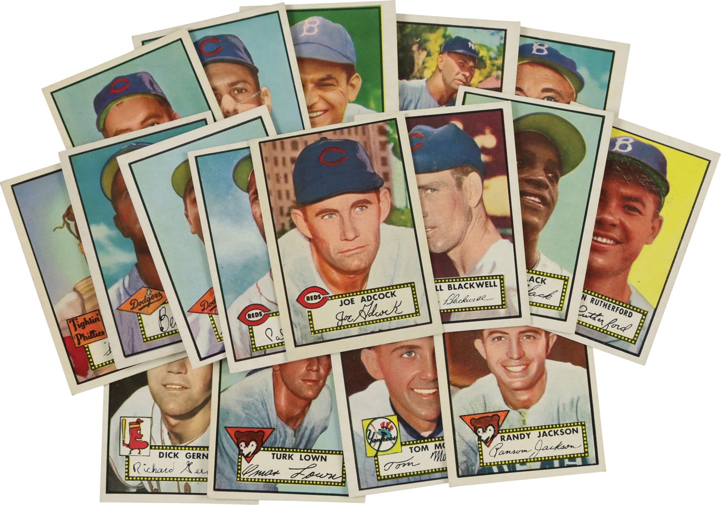 - 1952 Topps High Number Collection (42) - Newly Discovered Examples
