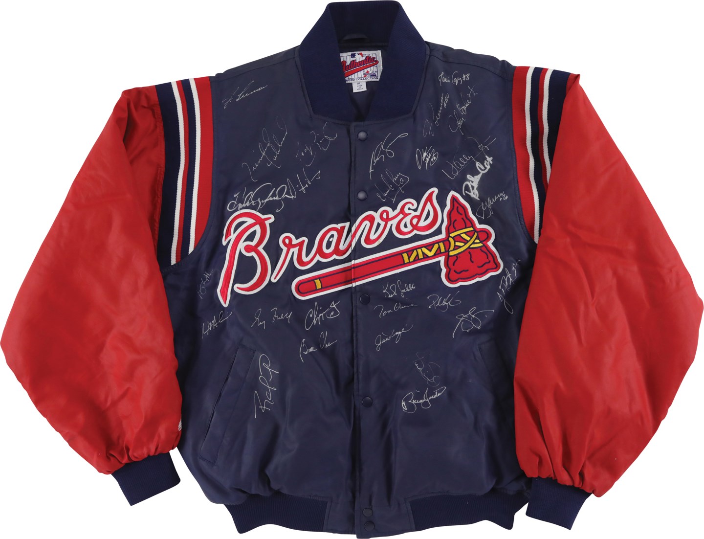 - Circa 2000 Atlanta Braves Team-Signed Jacket