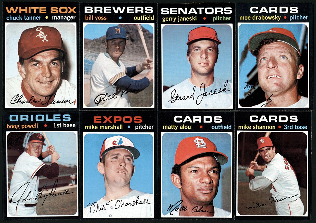 - 971 Topps Baseball High # Collection (840)