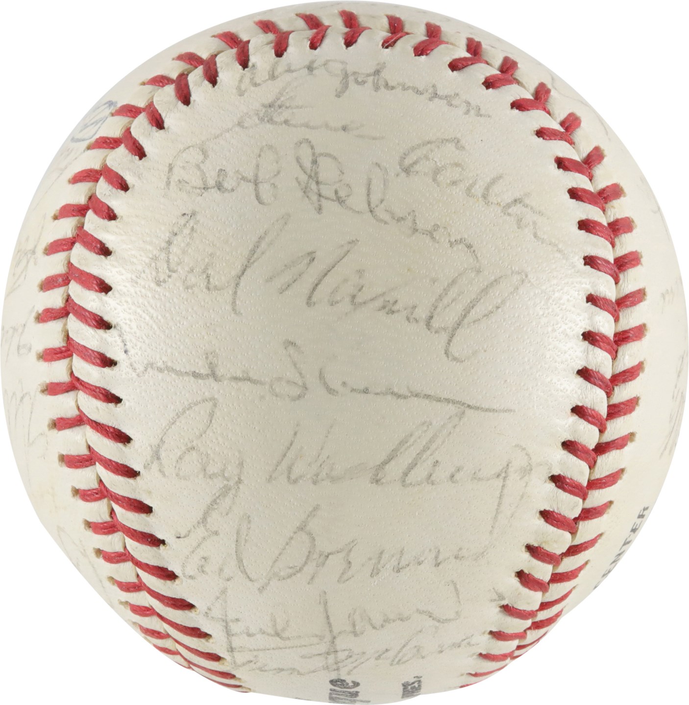 - 1967 St. Louis Cardinals World Champions Team-Signed Baseball (PSA)