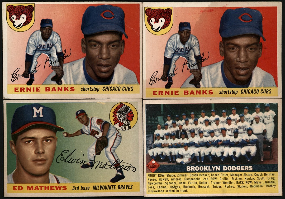 - 1948-1956 Leaf, Bowman & Topps Shoebox Collection (350)