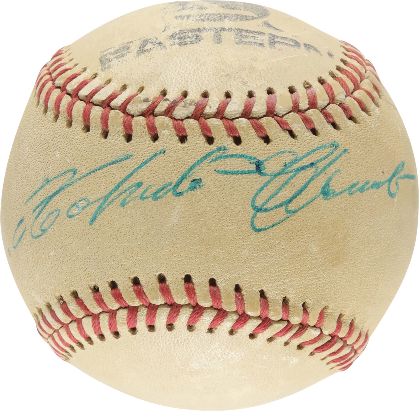 Clemente and Pittsburgh Pirates - Superb Roberto Clemente Single-Signed Baseball (PSA NM-MT 8 Auto)
