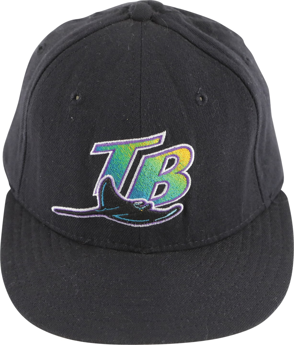- Circa 1999 Wade Boggs Tampa Bay Devil Rays Game Used Hat