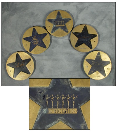 - Radio City “Sidewalk of the Stars”  Brass Plates (11)