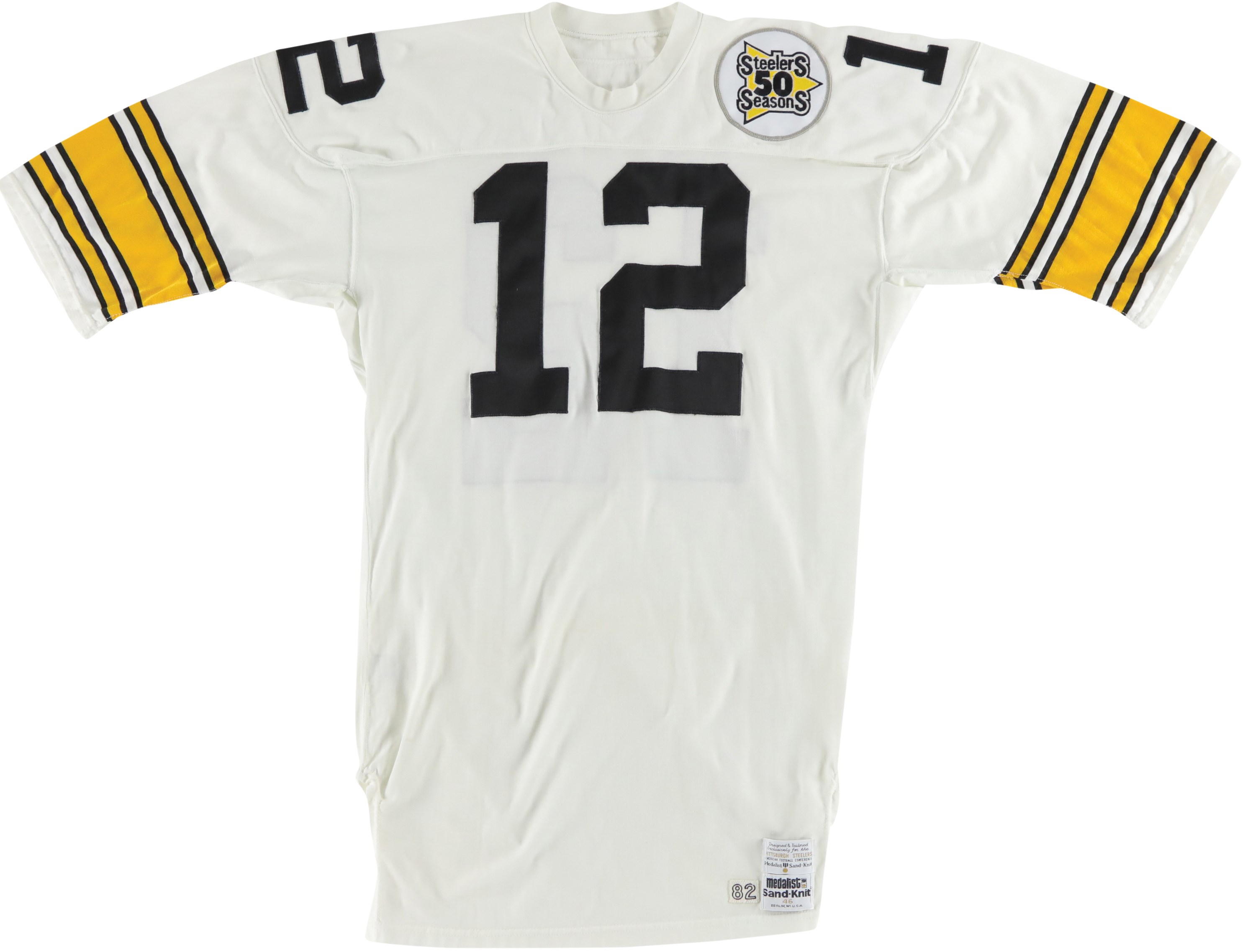 Football - 1982 Terry Bradshaw Pittsburgh Steelers Game Issued Jersey