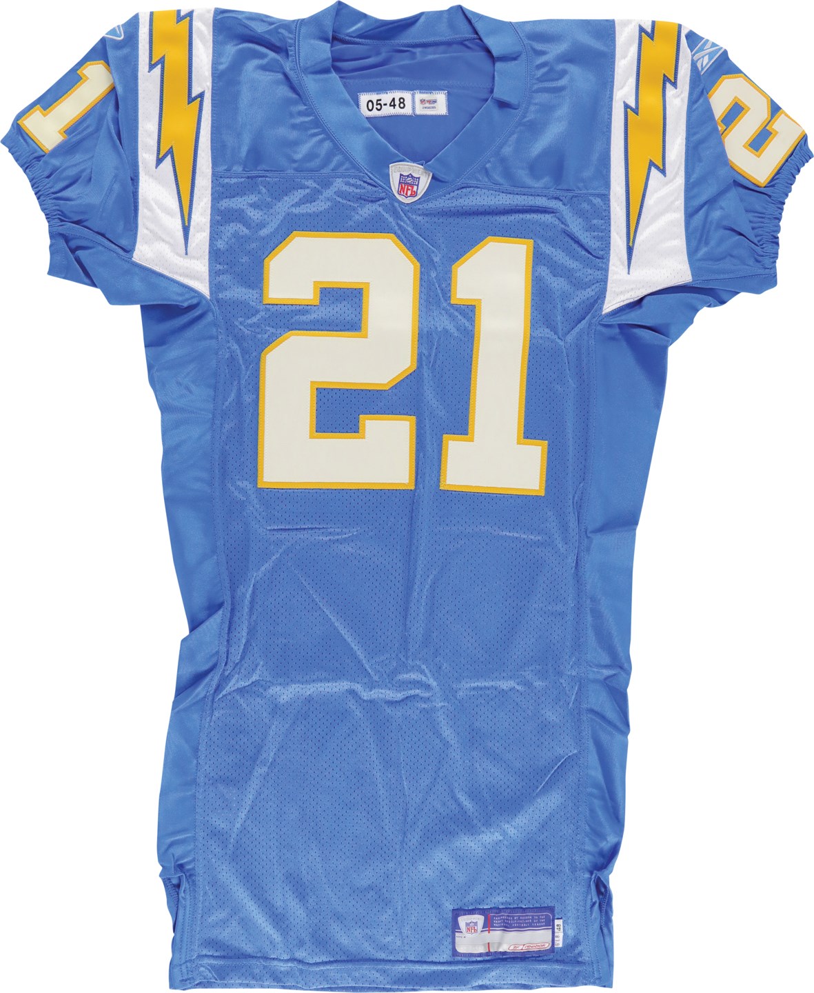 Football - 2005 LaDainian Tomlinson San Diego Chargers Signed Game Jersey PSA