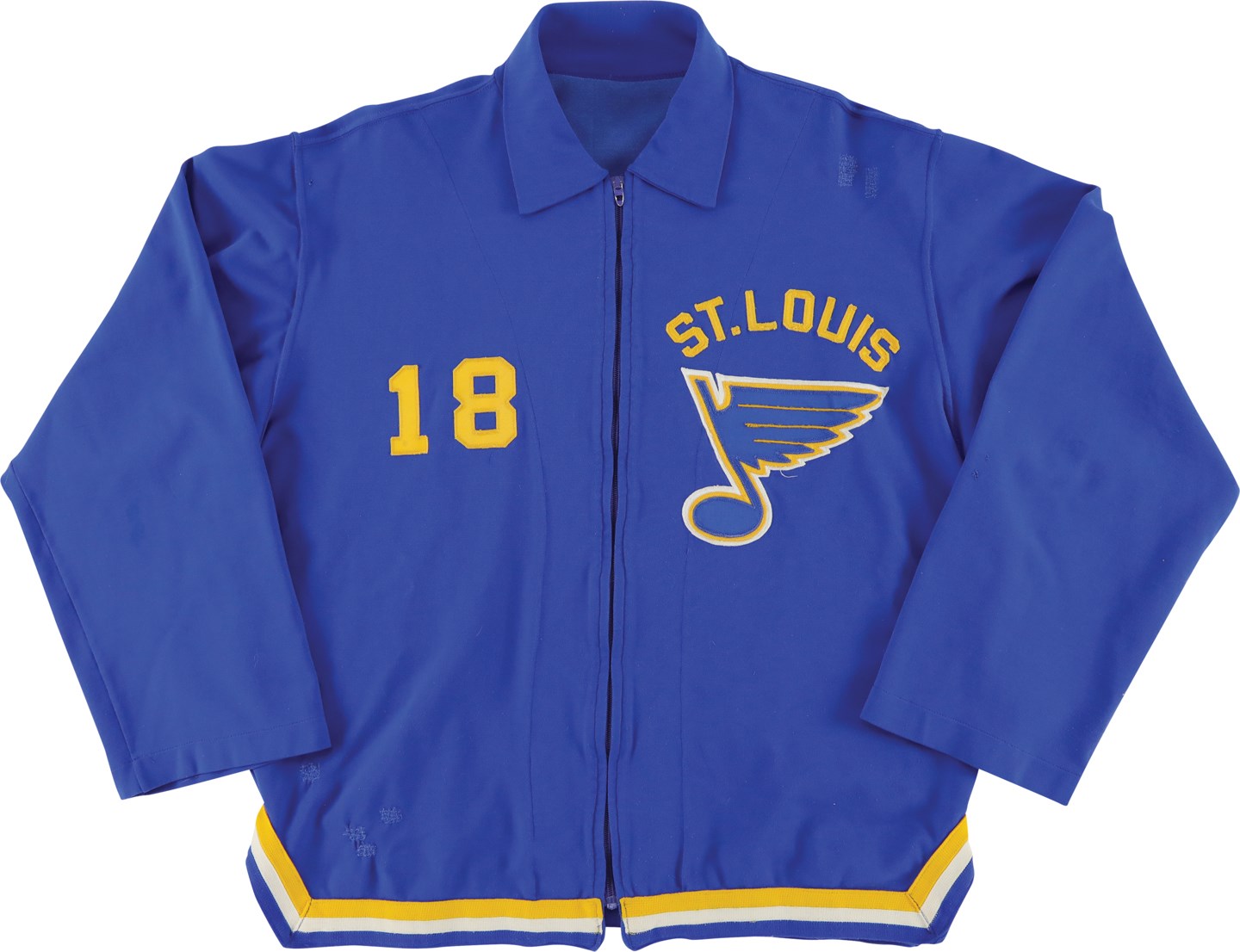 - 1967 St. Louis Blues Inaugural Season Team Jacket (Heinz LOA)