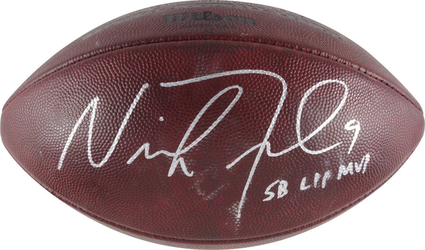 - 2018 Super Bowl LI Game Used Football Signed by Nick Foles with "SB LII MVP" Inscription (Fanatics)