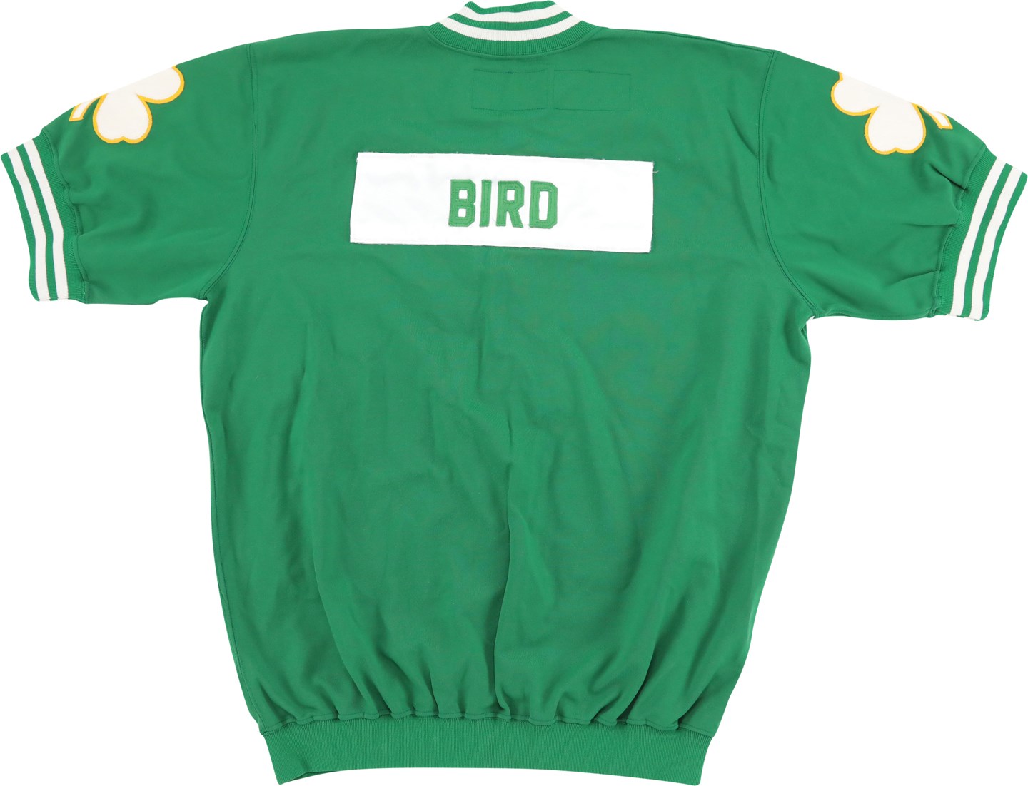 - 1990 Larry Bird Boston Celtics Warmup Jacket (MEARS)