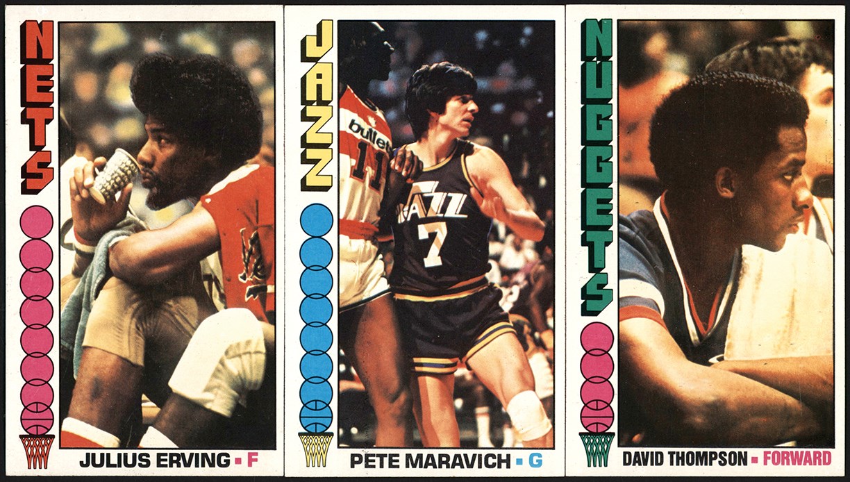 Basketball Cards - 1976-1977 Topps Basketball Complete Set Collection (13 Sets)