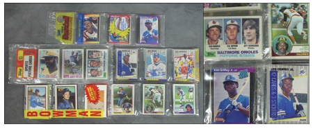 Unopened Wax Packs Boxes and Cases - (105) Baseball Rack Packs with Stars & Rookies Showing