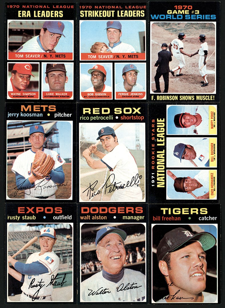 - 971 Topps Baseball Card Collection (1,400+)