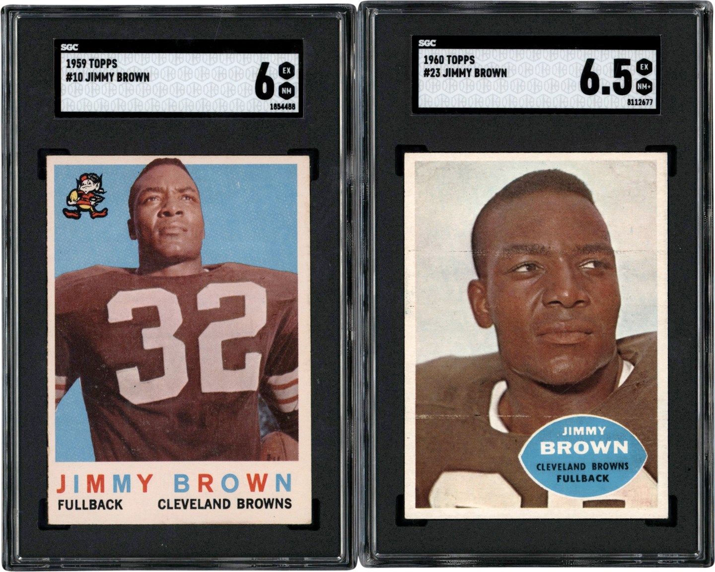- 1959 & 1960 Topps Football Complete Sets (2)