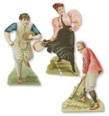 - 1897 Spalding Die-CutTrading Cards (3)