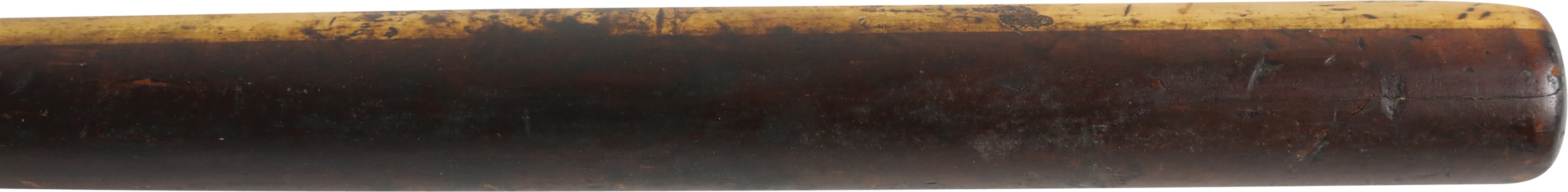 Baseball Memorabilia - 1870s Baseball Bat w/Maple Inlays