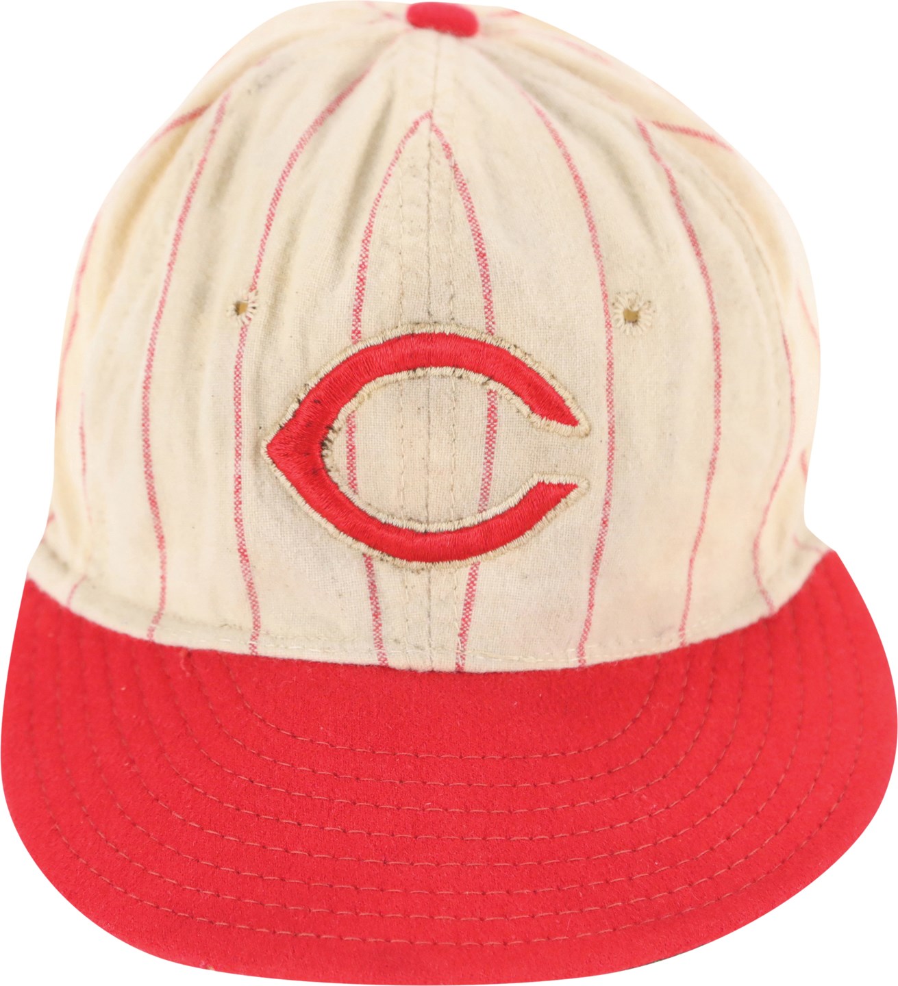 - Circa 1961 Vada Pinson Cincinnati Reds Game Worn Hat